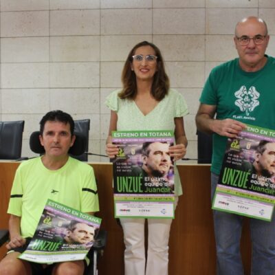 CULTURA | Totana estrena el documental «El último equipo de Juancar», del ex futbolista Juan Carlos Unzué, para recaudar fondos destinados a la investigación de la ELA