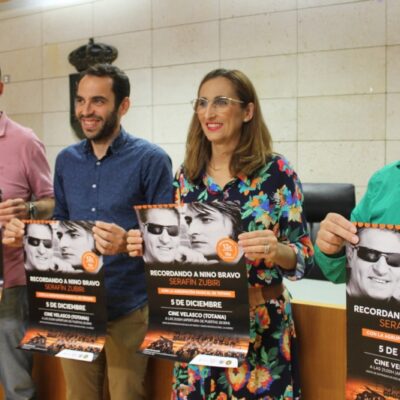 CULTURA | 
        Vídeo. El artista Serafín Zubiri y la Banda de la Agrupación Musical protagonizan el espectáculo Recordando a Nino Bravo el 5 de diciembre, en el Cine Velasco (21:00 horas)