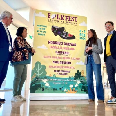 CULTURA | 
        Rodrigo Cuevas encabeza el cartel de la cuarta edición del FolkFest Región de Murcia