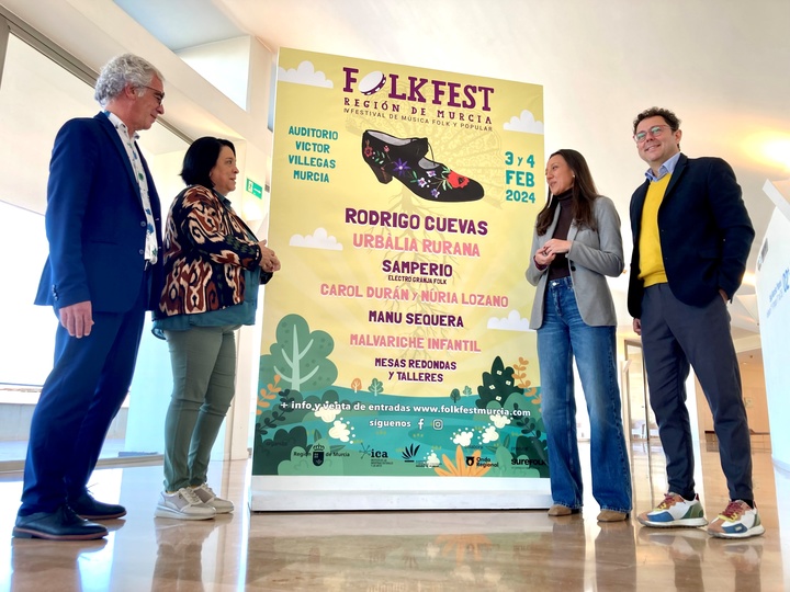 CULTURA | 
        Rodrigo Cuevas encabeza el cartel de la cuarta edición del FolkFest Región de Murcia