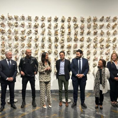 CULTURA | 
        Un friso de 252 piezas de Lidó Rico recibe a los visitantes al Teatro Museo Romano de Cartagena