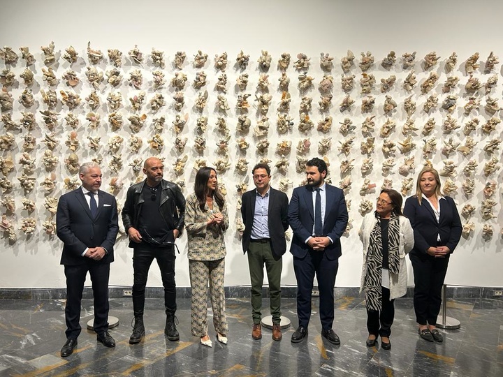 CULTURA | 
        Un friso de 252 piezas de Lidó Rico recibe a los visitantes al Teatro Museo Romano de Cartagena