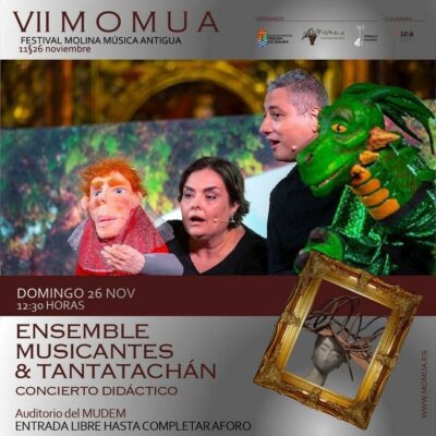 CULTURA | Títeres y músicas medievales cierran este fin de semana la séptima edición del MOMUA