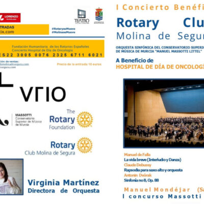 CULTURA | El ‘Teatro Villa de Molina’ acoge la Gala Solidaria Rotary Molina el martes 21 de noviembre