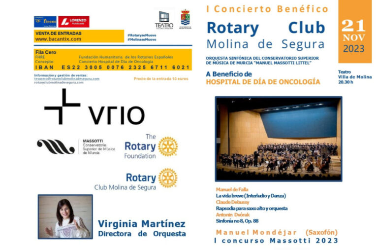 CULTURA | El ‘Teatro Villa de Molina’ acoge la Gala Solidaria Rotary Molina el martes 21 de noviembre