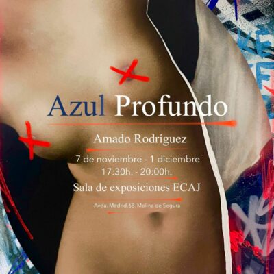 CULTURA | El Espacio de Creación Artística Joven de Molina de Segura acoge la exposición de ‘Azul Profundo’, de Amado Rodríguez, del 7 de noviembre al 1 de diciembre