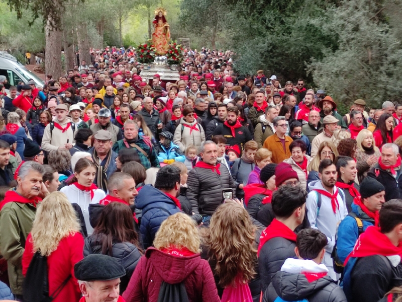 CULTURA | 
        Más de 13.000 personas acompañan en romería la imagen de Santa Eulalia en su tradicional romería de bajada a Totana con motivo de las fiestas patronales