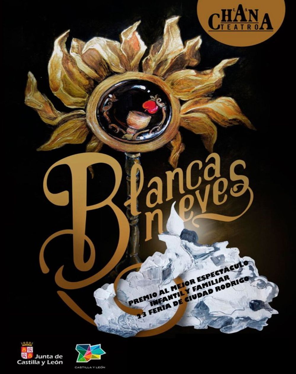 CULTURA | La compañía La Chana Teatro presenta el espectáculo BLANCANIEVES el martes 12 de diciembre en el Teatro Villa de Molina