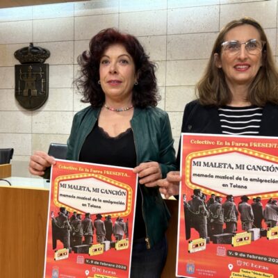 CULTURA | 
        Vídeo. El Colectivo En la Parra presenta el 9 de febrero (20 horas) el espectáculo sobre la memoria musical de la emigración de Totana Mi maleta, mi canción, en el Teatro Ginés Rosa