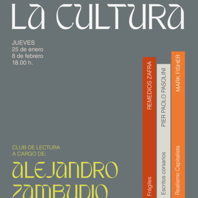 CULTURA | 
        El Cendeac realiza el club de lectura para reflexionar sobre la cultura en la realidad actual