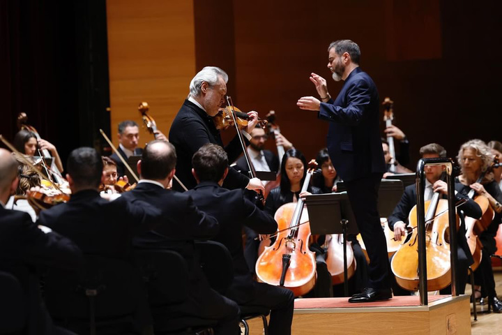 La Orquesta Sinfónica de la Región de Murcia triunfa en el Festival ‘Musika Música’ de Bilbao junto con Vadim Repin