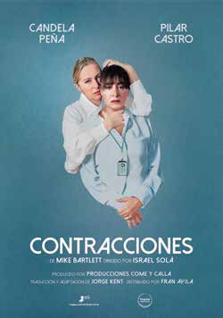 Candela Peña y Pilar Castro protagonizan ‘Contracciones’ el viernes 22 de marzo en el ‘Teatro Villa de Molina’