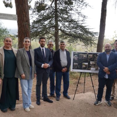 La alcaldesa y el presidente de Patrimonio Cultural anuncian el inicio del trámite para declarar BIC el Caño de Sierra Espuña