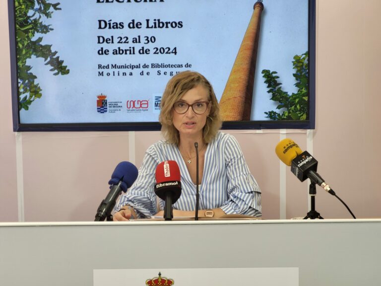 La Red Municipal de Bibliotecas celebra el Día del Libro con el nuevo programa de actividades ‘Molina de Lectura’, del 22 al 30 de abril