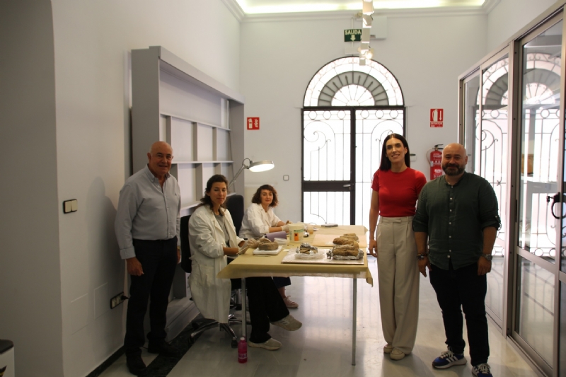 Alhama inaugura el nuevo Laboratorio de Arqueología del Museo Arqueológico de los Baños