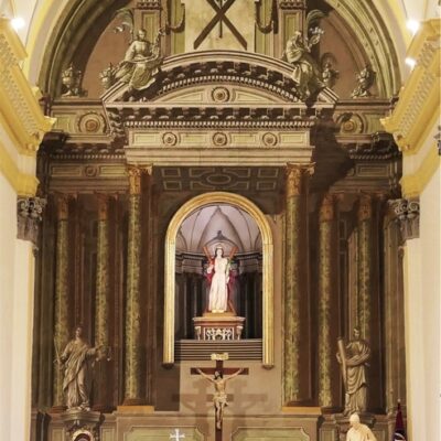 La Comunidad expone en el Museo de Bellas Artes una muestra sobre los retablos de arquitecturas fingidas de Pablo Sistori