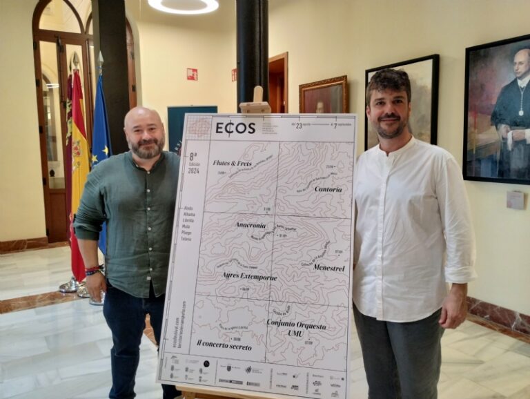 El ECOS Festival de Música Antigua regresa a Alhama de Murcia con una programación que fusiona historia, naturaleza y arte