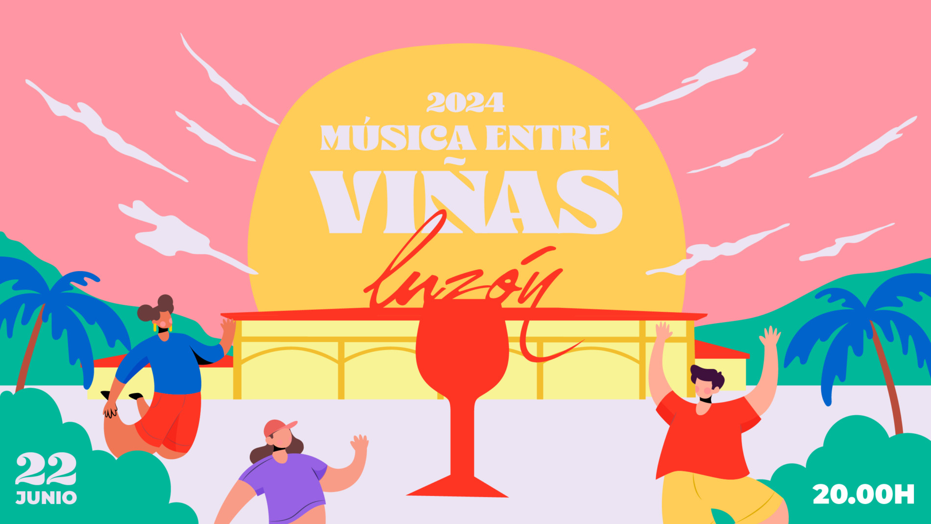 Bodegas Luzón celebra el festival ‘Musica Entre Viñas’ con la actuación del grupo ‘La Guarida’