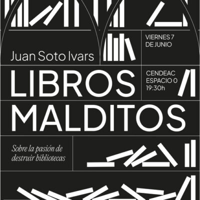 El Cendeac recibe al escritor Juan Soto Ivars y sus ‘libros malditos’