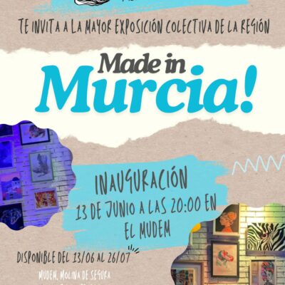 La Sala de Exposiciones del MUDEM acoge la muestra colectiva ‘Made in Murcia’ del 13 de junio al 26 de julio