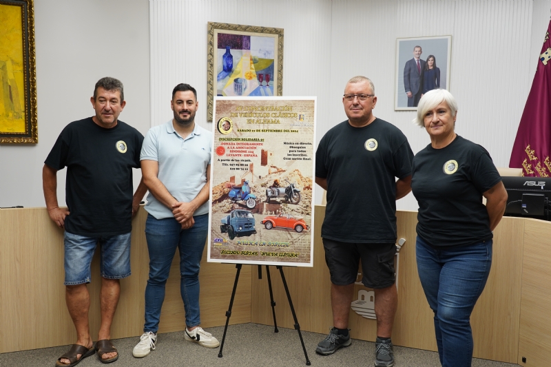 Alhama de Murcia se prepara para la XV Concentración de vehículos clásicos con iniciativa solidaria