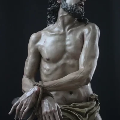 Alhama de Murcia contará con una nueva imagen de Cristo Atado a la Columna que desfilará en la Semana Santa de 2025