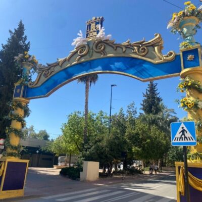 El “Real de la Feria” vuelve a iluminar Alhama de Murcia