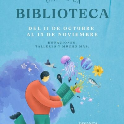 Desde hoy y hasta el 15 de noviembre, la Biblioteca Municipal «Mateo García» de Totana celebra el Día de la Biblioteca con diferentes actividades programadas