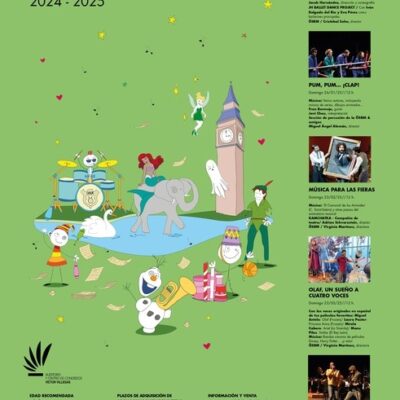 Ballet, percusión, circo, rock sinfónico y doblaje con las voces oficiales de Disney conforman los ‘Conciertos en Familia’ de la Orquesta Sinfónica