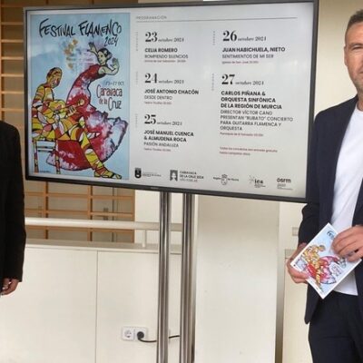 Cultura apoya el primer Festival Flamenco de Caravaca de la Cruz que contará con cinco veladas gratuitas