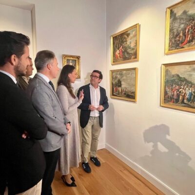 La Comunidad devuelve al Palacio de Guevara seis pinturas sobre cobre flamencas del siglo XVII tras su restauración