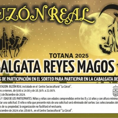 Cultura aprueba las bases del Buzón Real, de cuyo sorteo saldrán algunos de los participantes en la próxima Cabalgata de Reyes 2025