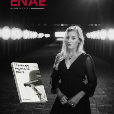 Inmaculada González Imbernon presenta su primer libro «El príncipe jugando al poker» en ENAE Business School