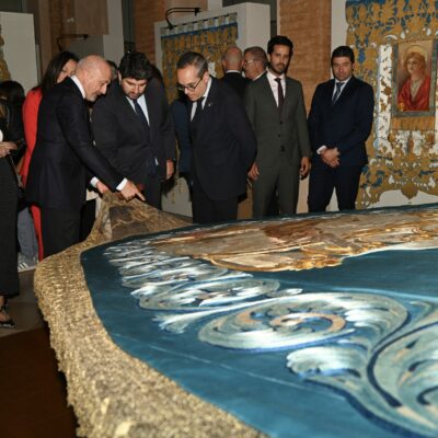 La exposición sobre el lorquino Francisco Cayuela “ensalza el sentimiento y patrimonio” de la Semana Santa de Lorca