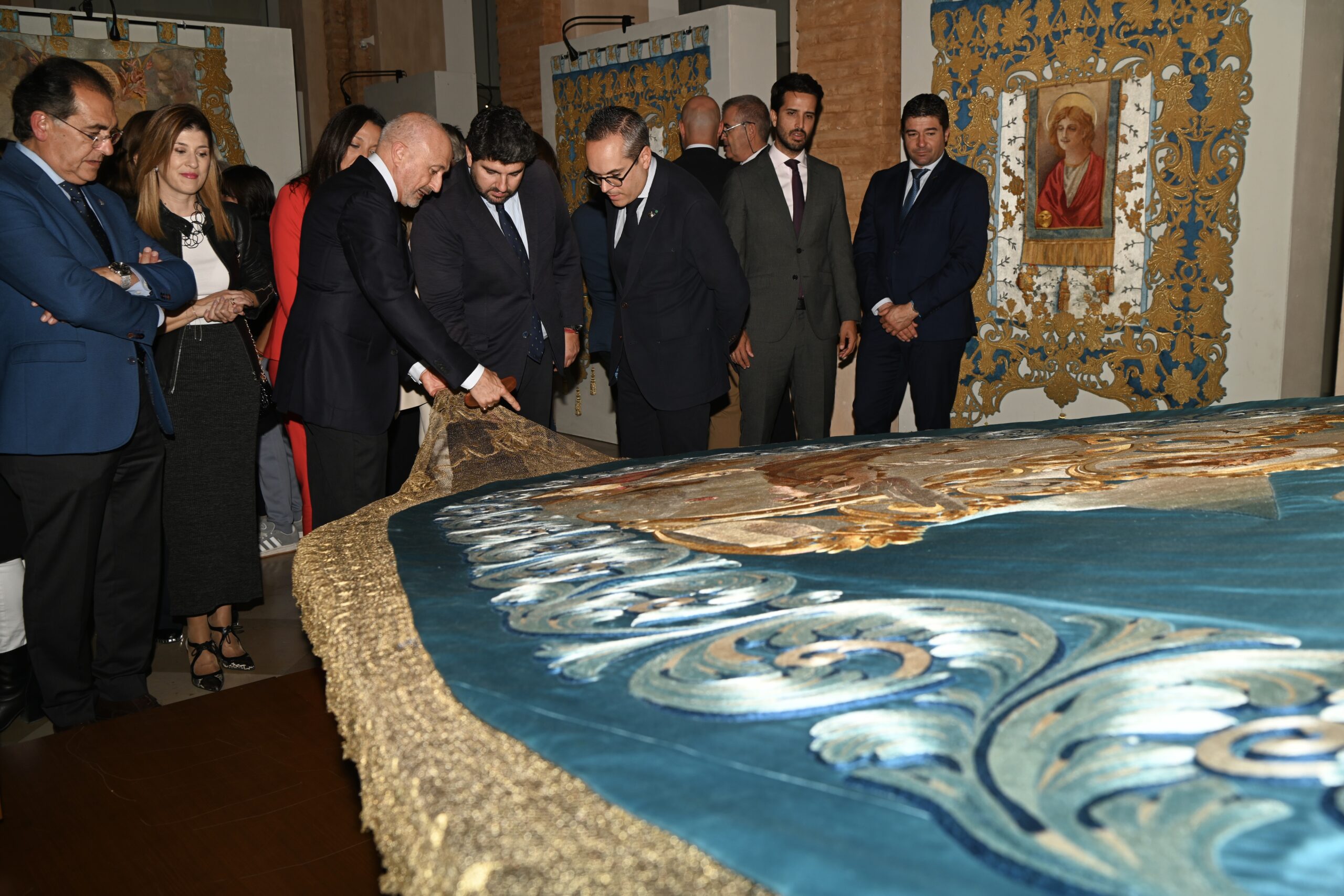 La exposición sobre el lorquino Francisco Cayuela “ensalza el sentimiento y patrimonio” de la Semana Santa de Lorca