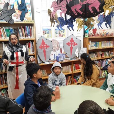 La Biblioteca Municipal «Mateo García» de Totana realiza varias actividades de animación a la lectura con varios colectivos sociales del municipio