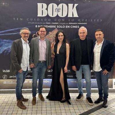 La Filmoteca regional acoge el preestreno de ‘The Book’ del director de cine lorquino Bernardo Hernández