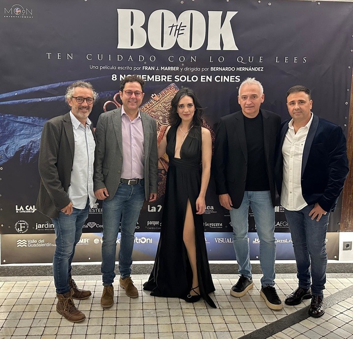 La Filmoteca regional acoge el preestreno de ‘The Book’ del director de cine lorquino Bernardo Hernández