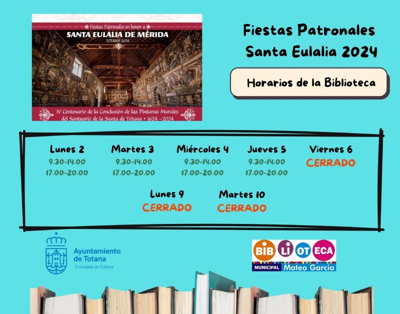 La Sala de Estudio del Centro Sociocultural «La Cárcel» permanecerá abierta durante las fiestas de Santa Eulalia a excepción del día 8 de diciembre