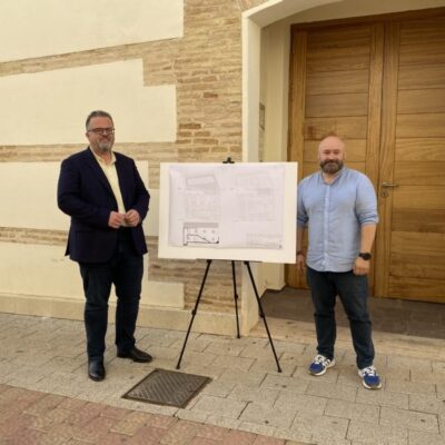 El concejal de Cultura y el concejal de Urbanismo presentan la nueva sala de estudio de El Pósito