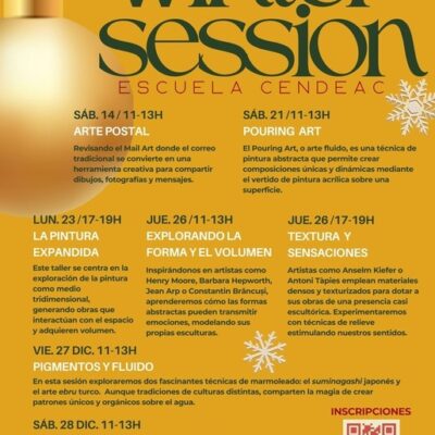 Cultura realiza una nueva edición de ‘Winter Sessions’ de la Escuela del Cendeac